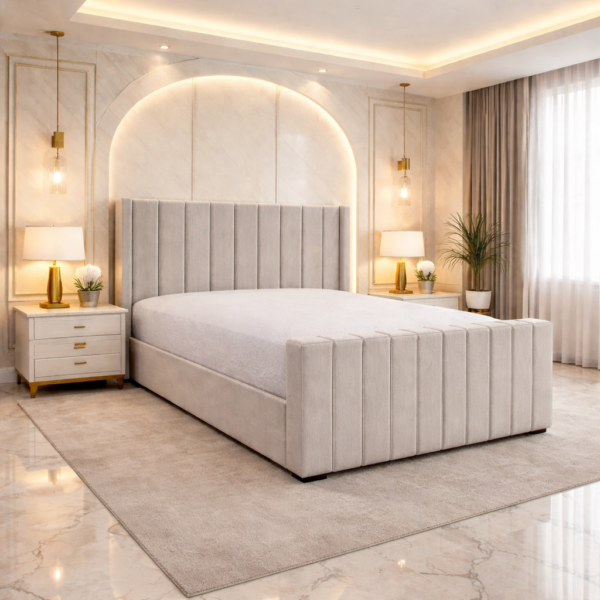 Alpha Ottoman Storage Bed - Luxury Lift-Up Storage